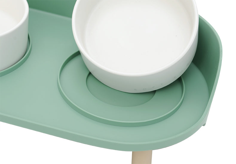 Elevated Ceramic Pet Feeding Bowls
