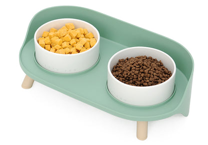 Elevated Ceramic Pet Feeding Bowls