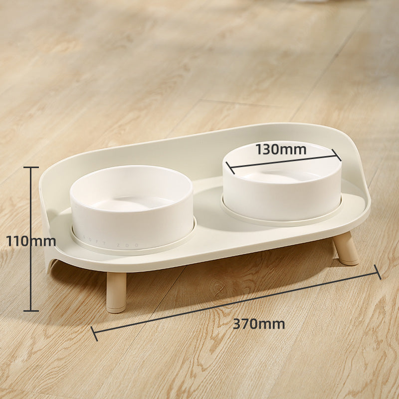 Elevated Ceramic Pet Feeding Bowls