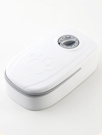 Automatic Pet Feeder with Timer & Stainless Steel Bowl